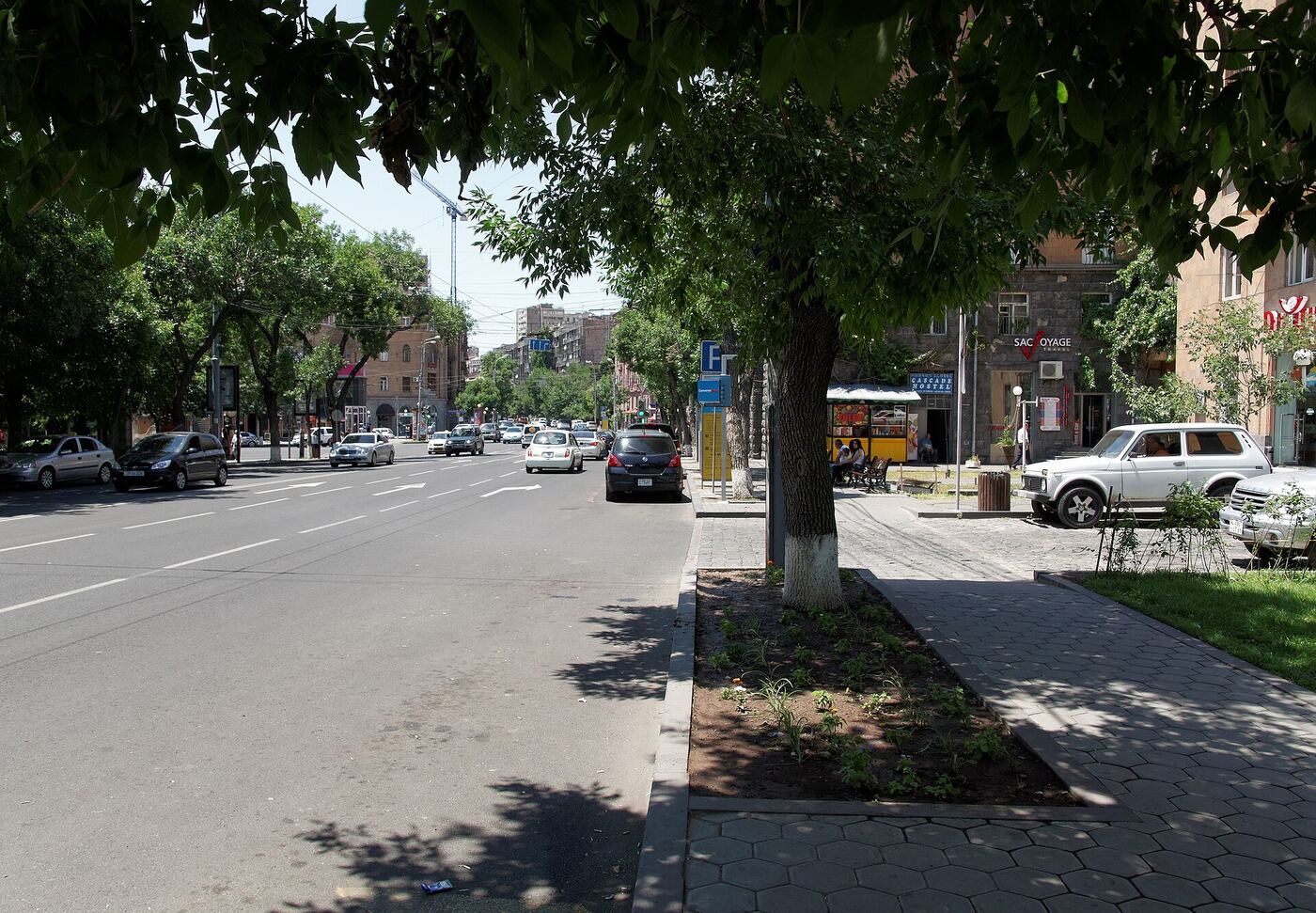 A street in central Yerevan